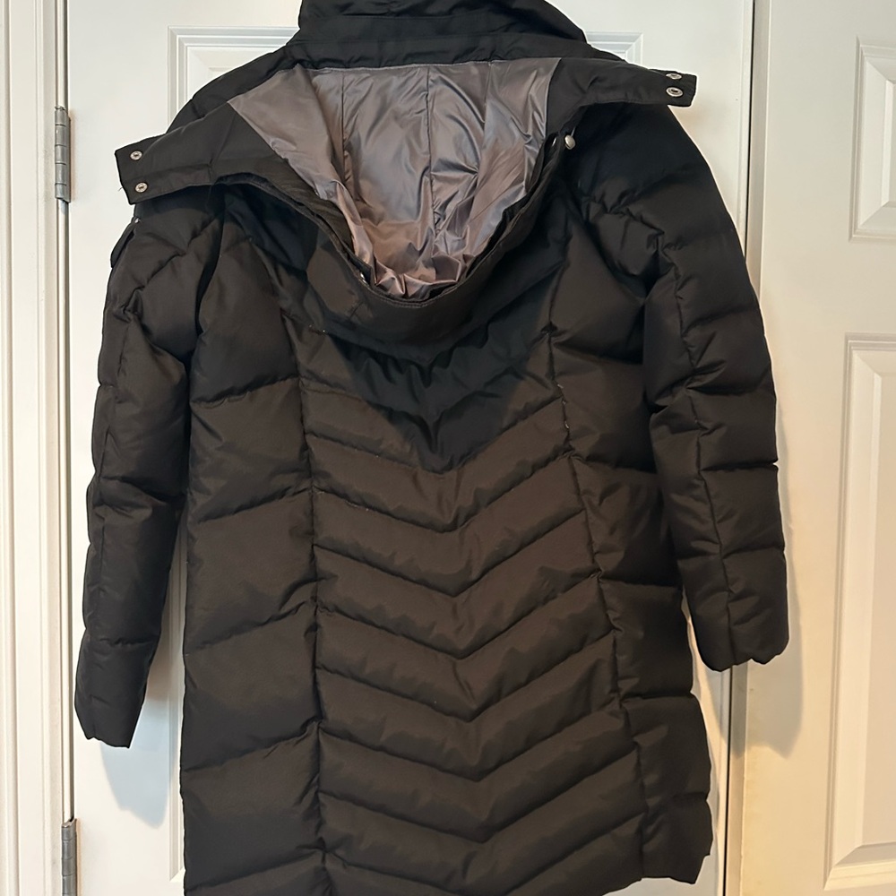 Eddie Bauer Women’s Black Sun Valley Down Duffle Coat. Size Large - Picture 5 of 9